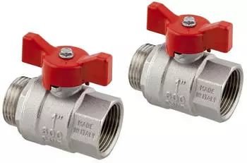 Uponor Vario NP Kugelhahn G1-G1 vernickelt (1059132)