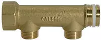 RIEGLER 112562-VT 1127 Verteilerst&uuml;ck, 2 Abg&auml;nge, Eingang 2x1, Ausgang 2x1/2...