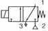 Riegler MV 3212 G 3/2-Wege-Magnetventil NC, direktgesteuert, 24V DC, NBR, Rp 1/4, 0-4bar (MV 3212 G)