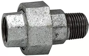 Riegler Verschraubung 331 IG/AG Rp/R 2 1/2 Temperguss feuerverz. (TFV 331-212-D)