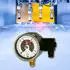 Riegler Kontaktmanometer G 1/2 radial unten, 0-40,0 bar, Ø 100mm (2207)