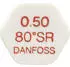 Danfoss Ölbrennerdüse Vollkegel 0,55USgal/h 45° (030F5910)