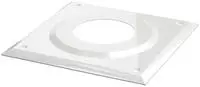 Bosch Abgaszubeh&ouml;r Fc-o80 Abdeckblende, 1-teilig, D:80 Mm, Wei&szlig;, 7738112726