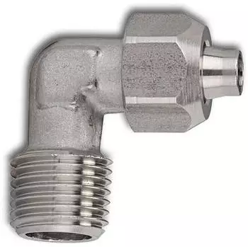 Riegler Winkel-Einschraubverschraubung R 1/8 a. Schlauch 8/6 ES 1.4404 (13.118-8 ESH)