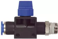 RIEGLER 110145-274.018-8 3/2-Wegeventil &raquo;Blaue Serie&laquo;, Steckanschluss, R 1/8...