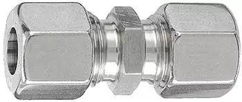 Riegler Gerade Verschraubung Rohr-Au&szlig;en-&Oslash; 18mm Edelstahl 1.4571 315bar (ES 59)