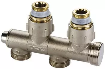 Simplex Uni-Hahnblock VARIOCON U1 G3/4i x G3/4a schwenkbar, entleerbar (F10026)