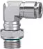 Riegler L-Steckverschraubung, drehbar, G 3/8 a., Schlauch-Ø 12, Edelstahl 1.4404 (843.038-12 ES)
