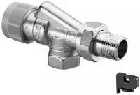 Oventrop OV Dynamisches Thermostatventil QV, DN15, Axial