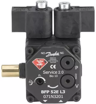 Danfoss BFP 52 E L5 &Ouml;lbrennerpumpe 40l/h 2 Magnetventile Linksdrehend (071N3202)