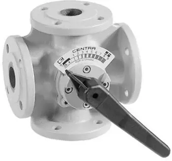 Resideo Centra ZR Vierwege-Flanschmischer GG 20, PN6 DN65 (ZR65FA)