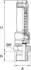 Riegler Sicherheitsventil DN10, Messing, G 3/4, 11bar (227.66-11,0)