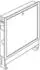 Oventrop Einbauschrank Nr. 1 Stahl verzinkt 560x760-885x115-180mm (1401151)