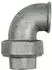 Riegler Verschraubung Bogen 96 IG/IG Rp 2 1/2, schwarzer Temperguss (TFV 96-212)