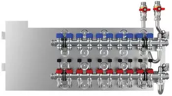 Vaillant Fu&szlig;bodenverteiler 10 Kreise f&uuml;r Wohnungsstationen (8000014428)