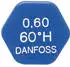 Danfoss Öldüse Hohlkegel 1,35USgal/h 60° (030H6926)
