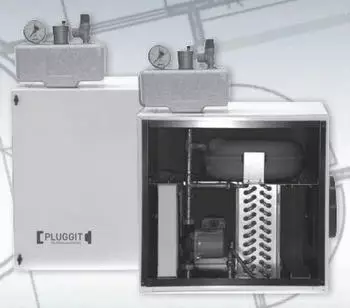 Pluggit Sole-Erdw&auml;rmetauscher mit Energieeffizienzpumpe und Steuerung (SWT180-1)