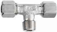 RIEGLER 112431-ES 113 T-Einschraubverschraubung, R 1/8 a., Rohr-Au&szlig;en-&Oslash; 8, ES