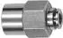 Riegler Gerade Steckverschraubung G 1/8 i. Schlauch-Ø 4mm Edelstahl 1.4404 (846.018-4 ES)