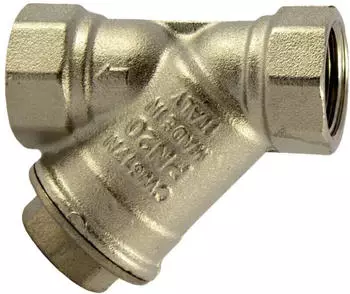Riegler Schmutzf&auml;nger Messing vernickelt G 3/4, DN 20, MW 0,3mm (60-4 N-0,3)