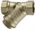 Riegler Schmutzfänger Messing vernickelt G 3/4, DN 20, MW 0,3mm (60-4 N-0,3)