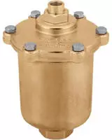 Caleffi Schnellentl&uuml;fter 501500 Messing, 3/4"x3/8" IG, automatisch, f&uuml;r