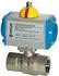 Riegler Messingkugelhahn pneumat. Stellantrieb doppeltwirkend Rp1/2 L=133mm (350.210)