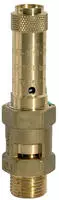 RIEGLER 104891-229.02-10,0 Sicherheitsventil, Messing, G 3/4, Ansprechdruck 10...