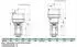 Resideo ML6420 Ventilantrieb 600N 20mm Hub 3-Punkt 230V AC (ML6420A3015)