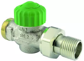Heimeier Eclipse 300 Thermostat-Ventilunterteil DN15 G3/4 Durchgang (3956-02.000)