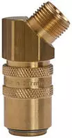 RIEGLER 107963-280.25 Temperierkupplung DN 9 mit AG, mit Absperrventil, M16x1,5...