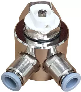 Jollytherm Aquaheat Verteiler 2-fach Doppelrohr Warmwasser Fu&szlig;bodenheizung 8mm (10110)