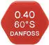 Danfoss Ölbrennerdüse Typ S Vollkegel 3,50USgal/h 45° (030F4142)