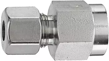 Riegler Mano-Anschlussverschraubung G 1/2 i. Rohr-Au&szlig;en-&Oslash; 8 ES 1.4571 (ES 206)