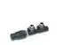 Ximax Mittenanschlussgarnitur Twins Eck ½″ 16mm Anthrazit