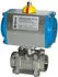 Riegler Edelstahl-Kugelhahn pneumat. Stellantrieb doppeltwirkend Rp3/4 DN20 (350.511/1)