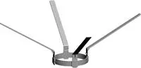 Wolf Abstandhalter DN80/125 4 St&uuml;ck, aus PP