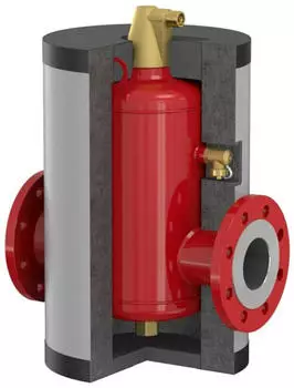 Buderus Flamcovent IsoPlus Isolierung DN100 f&uuml;r Flamcovent Smart (28163)