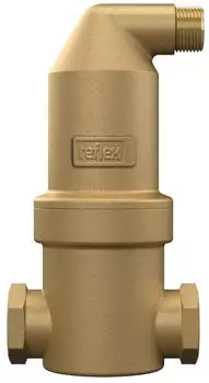 Reflex Exvoid Mikroblasenabscheider 3/4" horizontal 110&deg;C 10bar Messing (9251010)