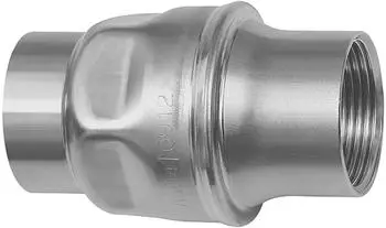 Riegler R&uuml;ckschlagventil leichte Bauweise ES 1.4301 G 1 1/2 0,03bar (228.112-ES)