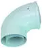 Vaillant Bogen 87° konzentrisch PP 110/160mm (0020106380)