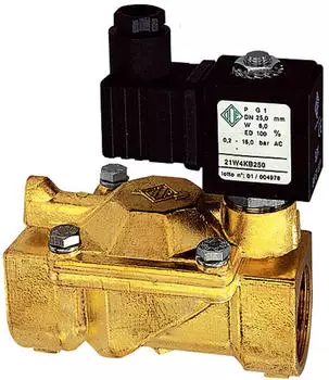 Riegler 2/2-Wegeventil MV MS NC vorgesteuert 230-240V 16VA NBR G1 PN0,2-16bar (MV 1364)