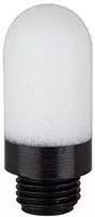 RIEGLER 113324-566-5 Kunststoff-Schalld&auml;mpfer, G 3/4, Porenweite 40-50 &micro;m,...