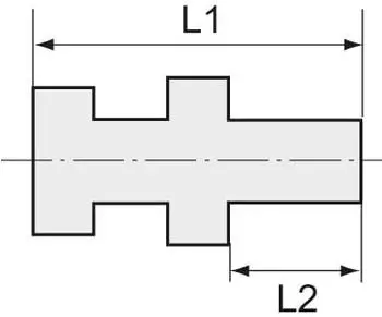 Riegler Gerade Einschraubverschraubung R1/8, Rohr-&Oslash; 4mm, ES 1.4571, 100bar (ES 21)