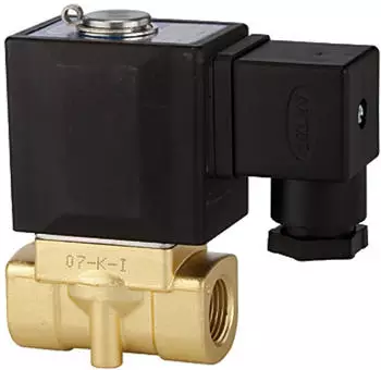Riegler 2/2-Wege-Magnetventil MS, NC, direktgesteuert, 24V DC, G 1/8, 0-30bar (MVH 1511)