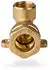 Caleffi Wand-Winkelverschraubung 869 Messing 25mm x 1/2