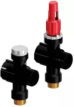 Uponor Vario Plus Verteiler mit Durchflussmesser 1x 3/4" Eurokonus (1042471)
