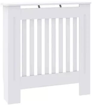 vidaXL Heizk&ouml;rperverkleidung MDF Wei&szlig; 78cm (325559)