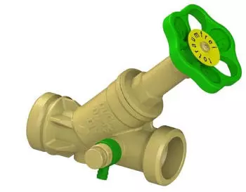 Schl&ouml;sser JS Freistromventil Au&szlig;engewinde DN25 AG1&frac14;" (15772500001)