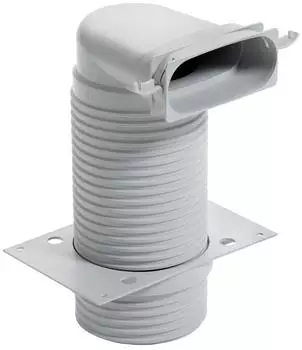 Vaillant Ventilanschluss 90&deg; &Oslash;125mm f&uuml;r Luftschlauch flach (0020180844)